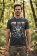MAN WEARING TOM PETTY TEE TPH518S, TPH518M, TPH518L, TPH518XL, TPH518XXL