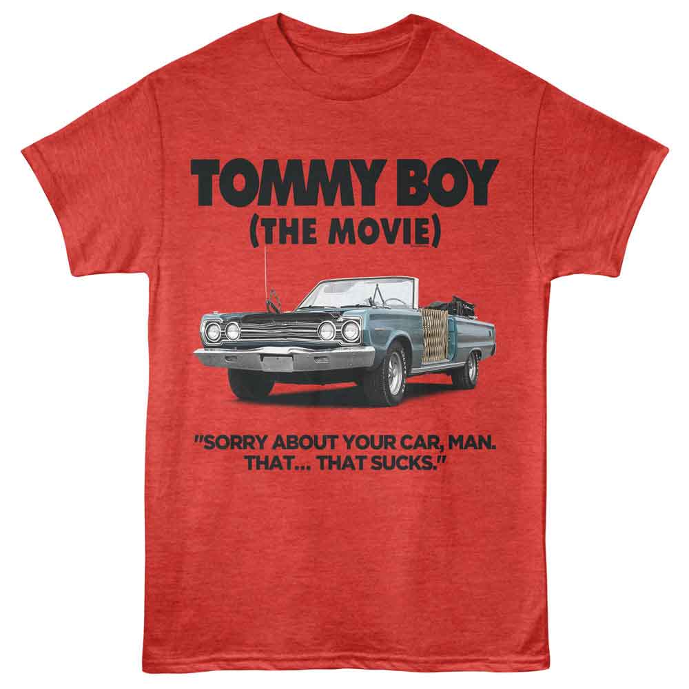 Tommy Boy That Sucks Red Heather T-Shirt