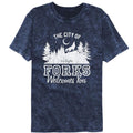 Twilight City of Forks Mineral Wash T-Shirt