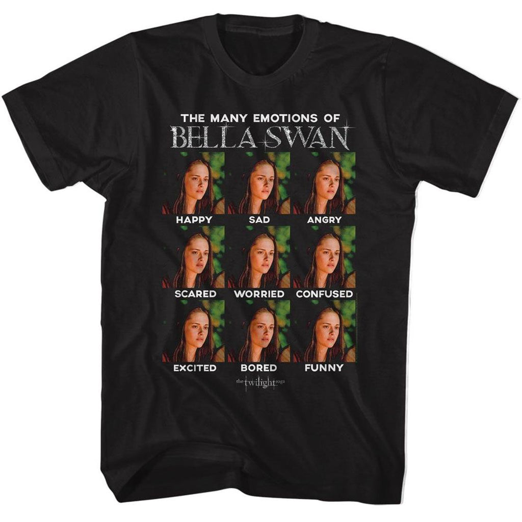 Twilight Many Emotions of Bella T-Shirt