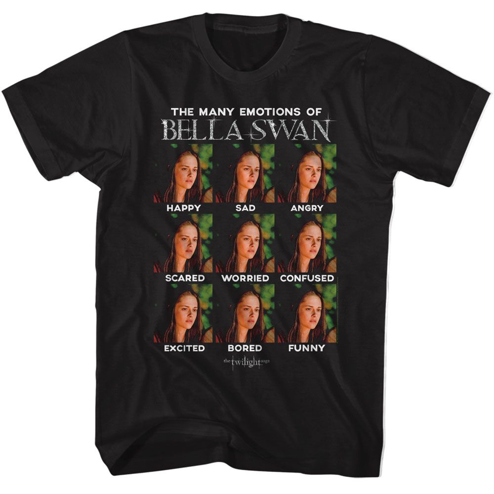 Shirt Twilight Many Emotions of Bella T-Shirt
