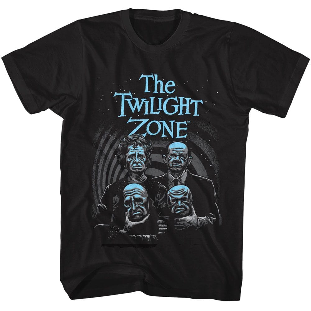 Twilight Zone The Masks Black Unisex T-Shirt