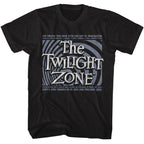 Twilight Zone You Unlocked This Door Black Unisex T-Shirt
