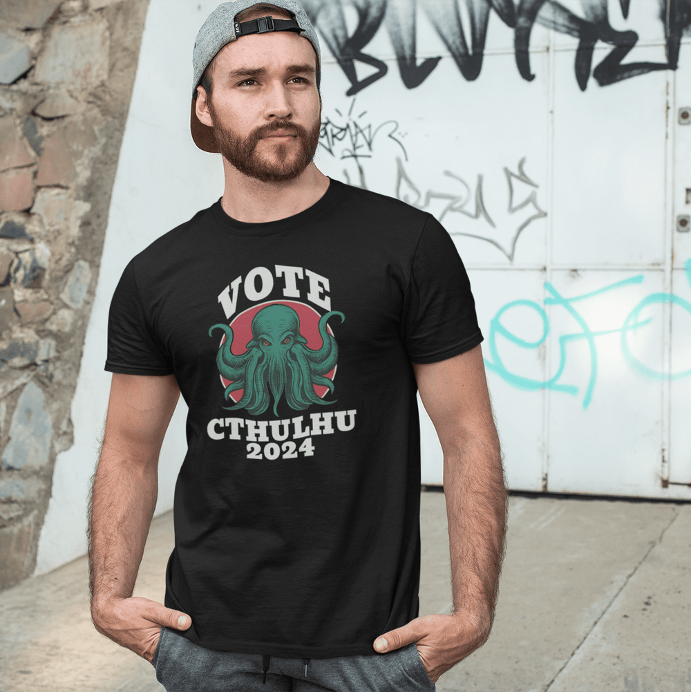 Vote Cthulhu 2024 Poster Unisex T-Shirt