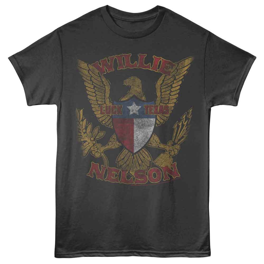 Willie Nelson Luck Texas Eagle T-Shirt
