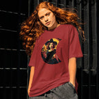 Witch in Crescent Moon T-Shirt