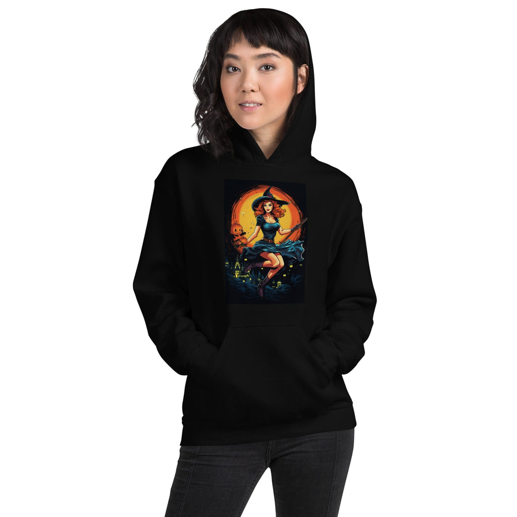 Witch in Flight Unisex Pullover Hoodie