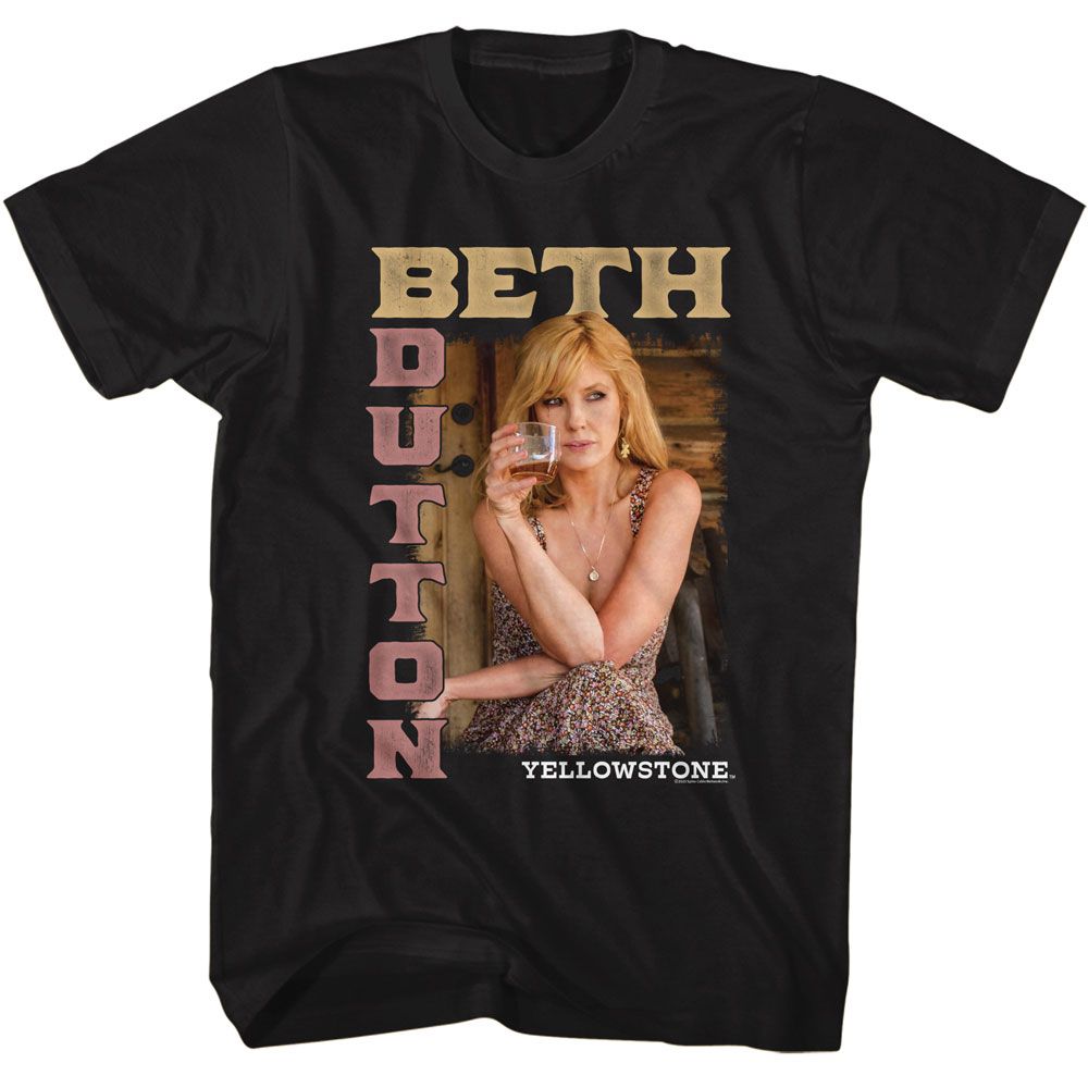 Yellowstone Beth Drinking Official T-Shirt