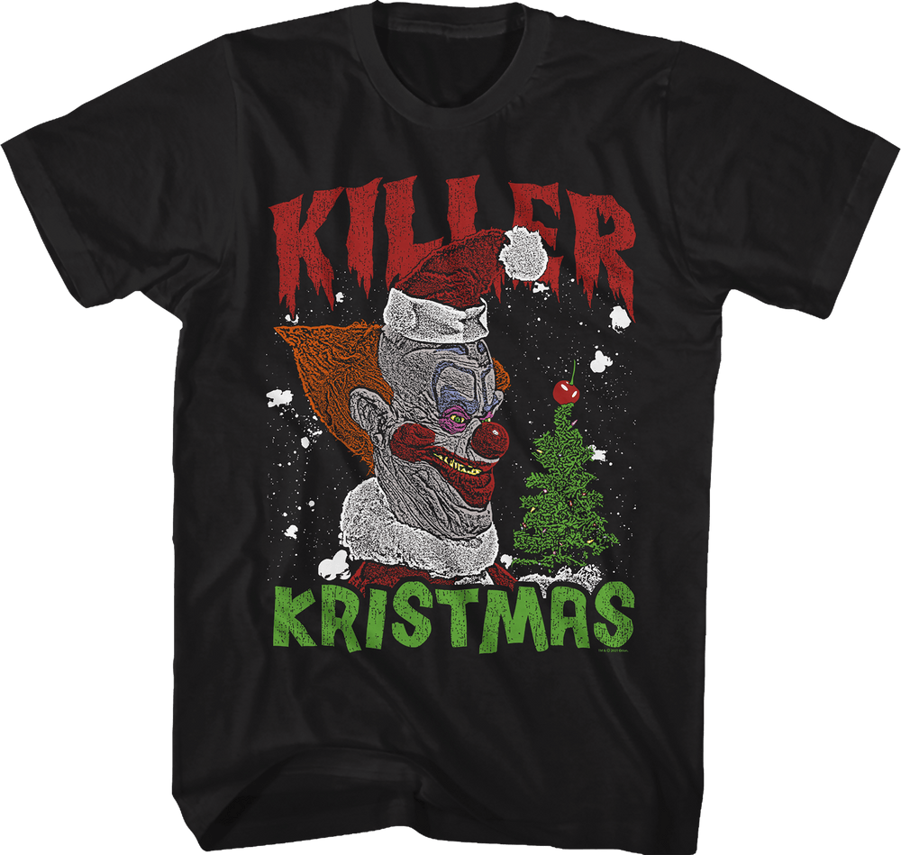 Shirt Killer Klowns From Outer Space Killer Kristmas Slim Fit T-Shirt