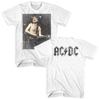 AC/DC Angus Logo White T-Shirt