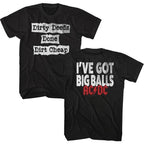AC/DC Dirty Deeds Balls Slim Fit T-Shirt