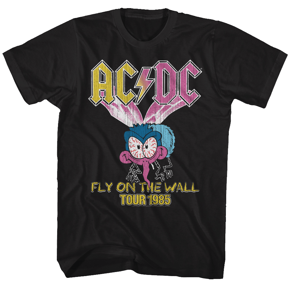Shirt AC/DC Fly On The Wall 85 Tour T-Shirt