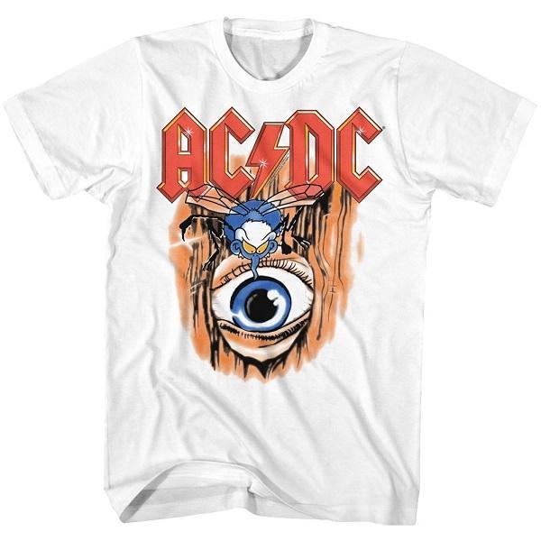 Shirt AC/DC Fly On The Wall White T-Shirt
