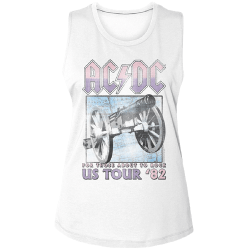 AC/DC For Those About To Rock 82 US Tour Women's Tank Top ACDC5167-329S, ACDC5167-329M, ACDC5167-329L, ACDC5167-329XL, ACDC5167-329XXL