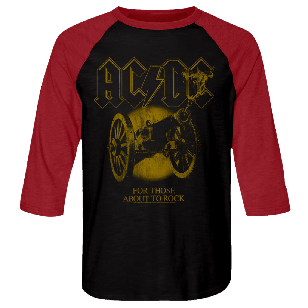 AC/DC For Those About to Rock Raglan Jersey