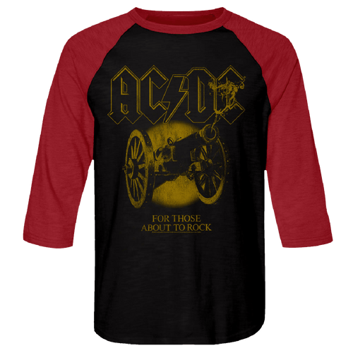 AC/DC For Those About to Rock Raglan Jersey