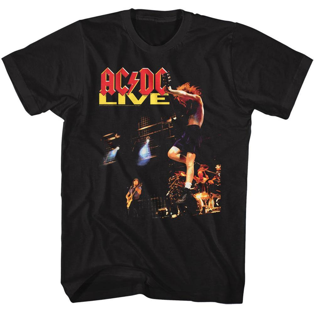 Shirt AC/DC  Live Black T-Shirt