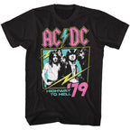 AC/DC Neon Highway 79 Slim Fit T-Shirt