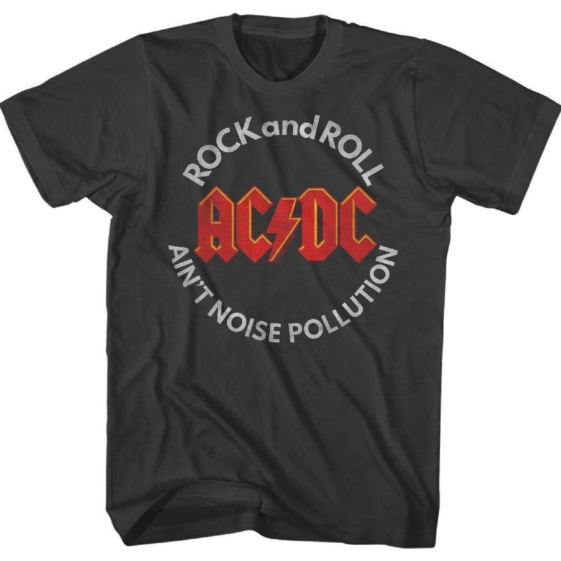 AC/DC Noise Pollution Black T-Shirt