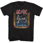 AC/DC We Salute You Cannon Black T-Shirt