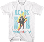 AC/DC Who Made Who White Slim Fit T-Shirt