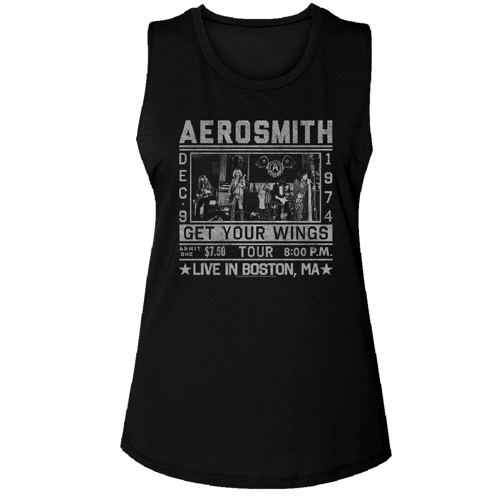 Aerosmith Get Your Wings Tour Women's Tank Top