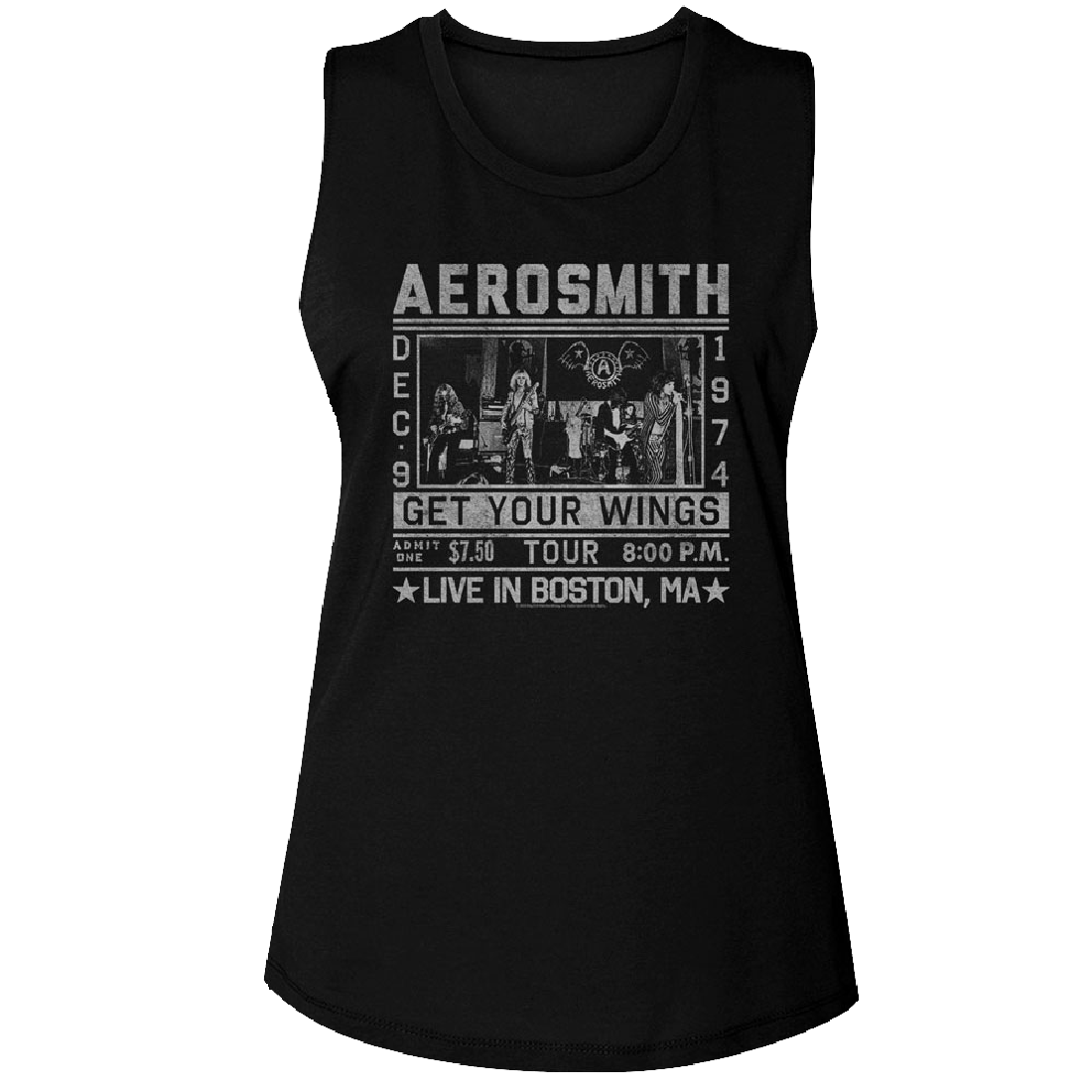 Aerosmith Get Your Wings Tour Women's Tank Top