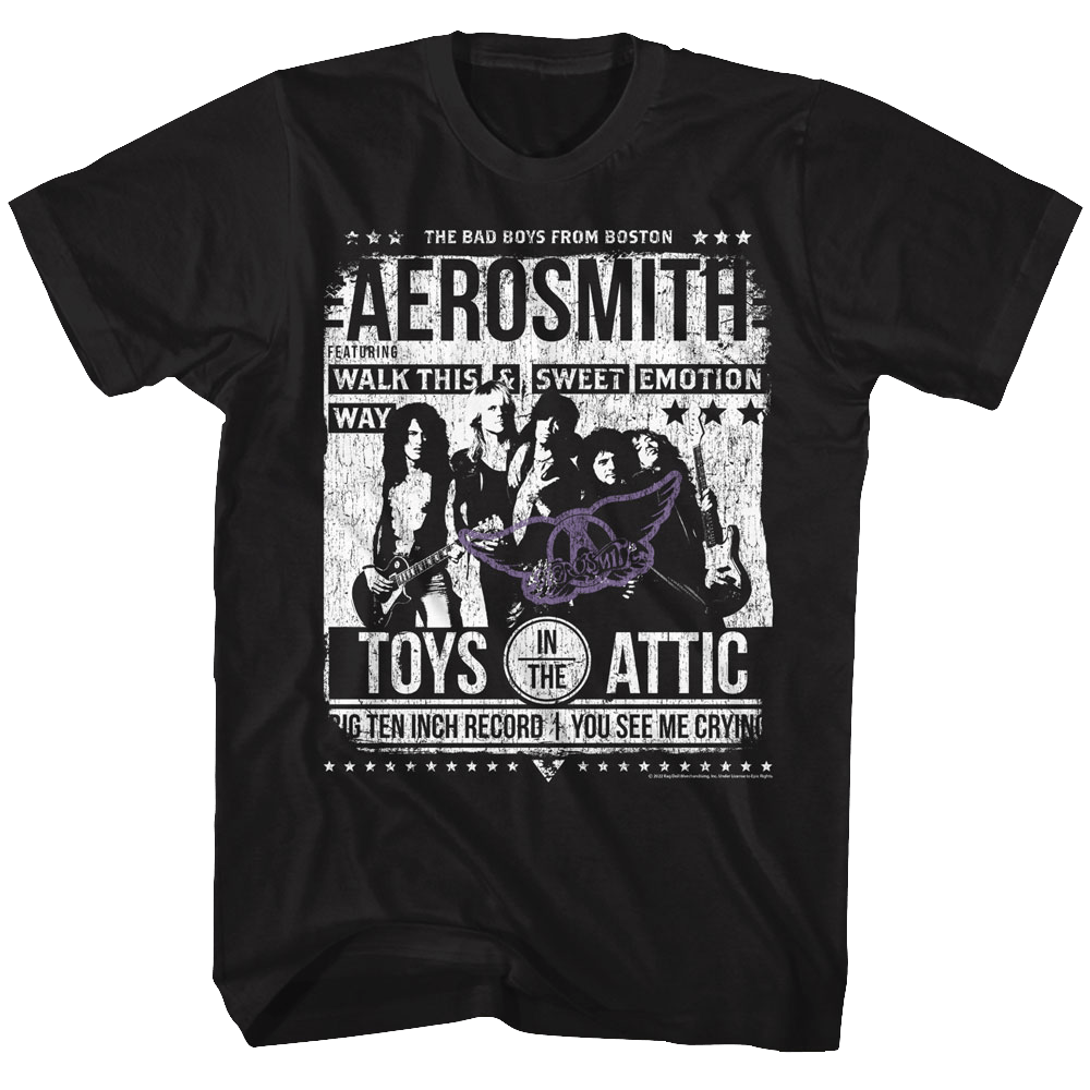 Shirt Aerosmith Toys in the Attic Poster T-Shirt