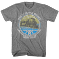 Aerosmith Train Kept a Rolling US 74 Tour Gray T-Shirt