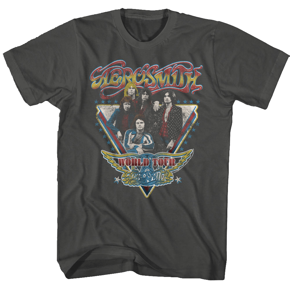Shirt Aerosmith World Tour Official T-Shirt
