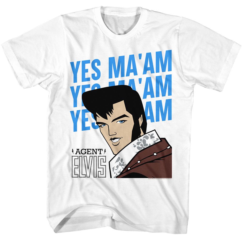 Shirt Agent Elvis Yes Ma'am Official T-Shirt