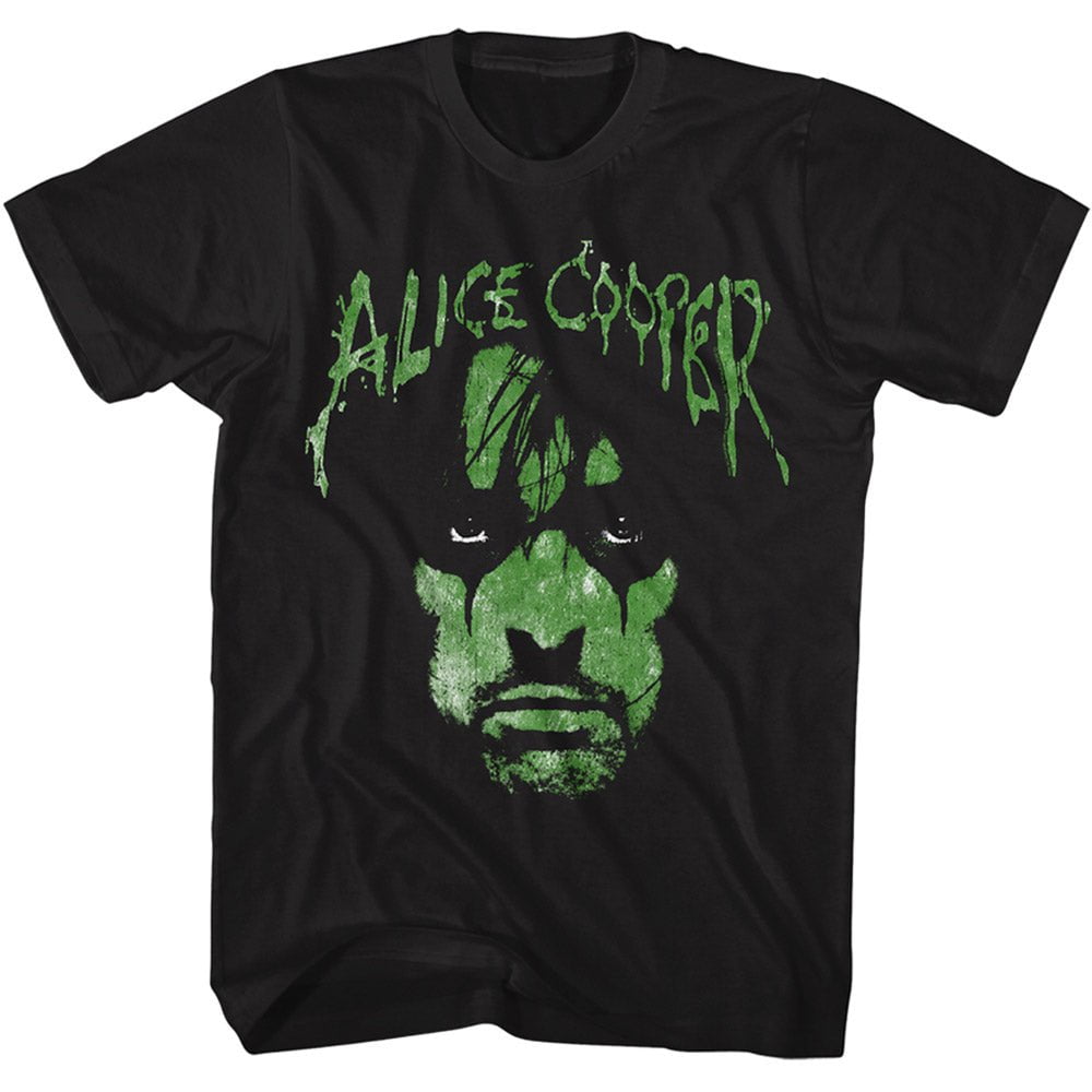 Shirt Alice Cooper Alien Face Slim Fit T-Shirt