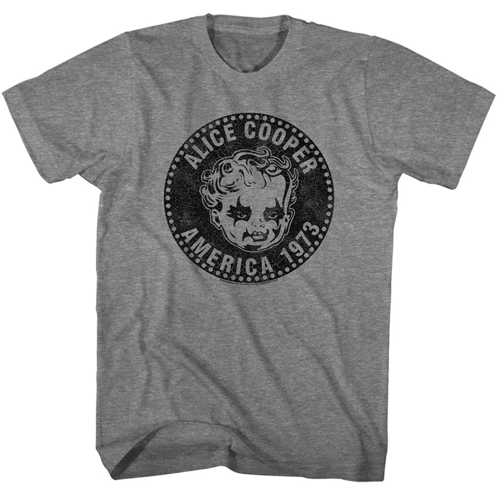 Shirt Alice Cooper America 1973 Tour Slim Fit T-Shirt
