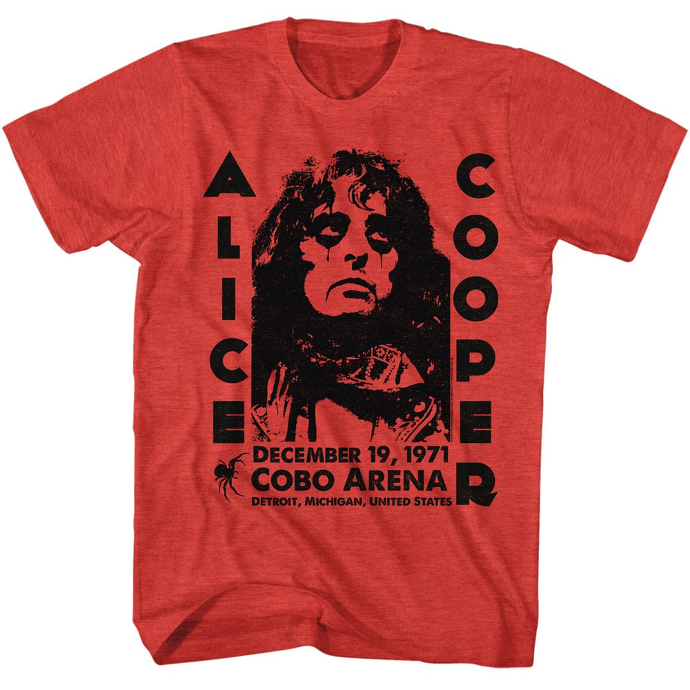 Shirt Alice Cooper Cobo Arena 1971 Slim Fit T-Shirt