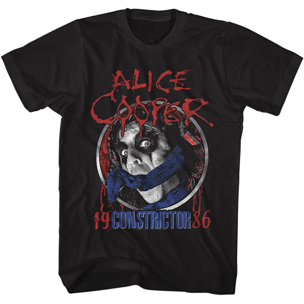 Alice Cooper Constrictor 1986 Slim Fit T-Shirt