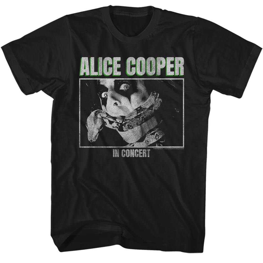 Shirt Alice Cooper Constrictor In Concert T-Shirt