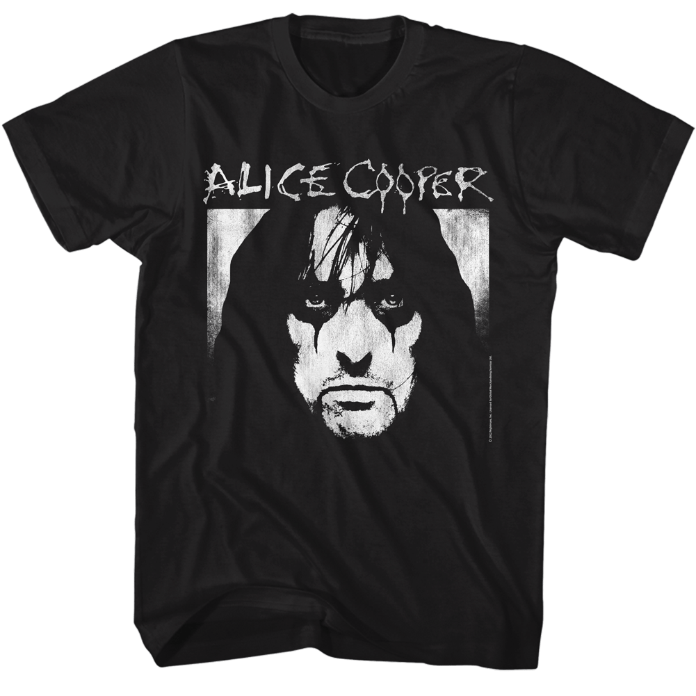 Alice Cooper Face and Logo T-Shirt