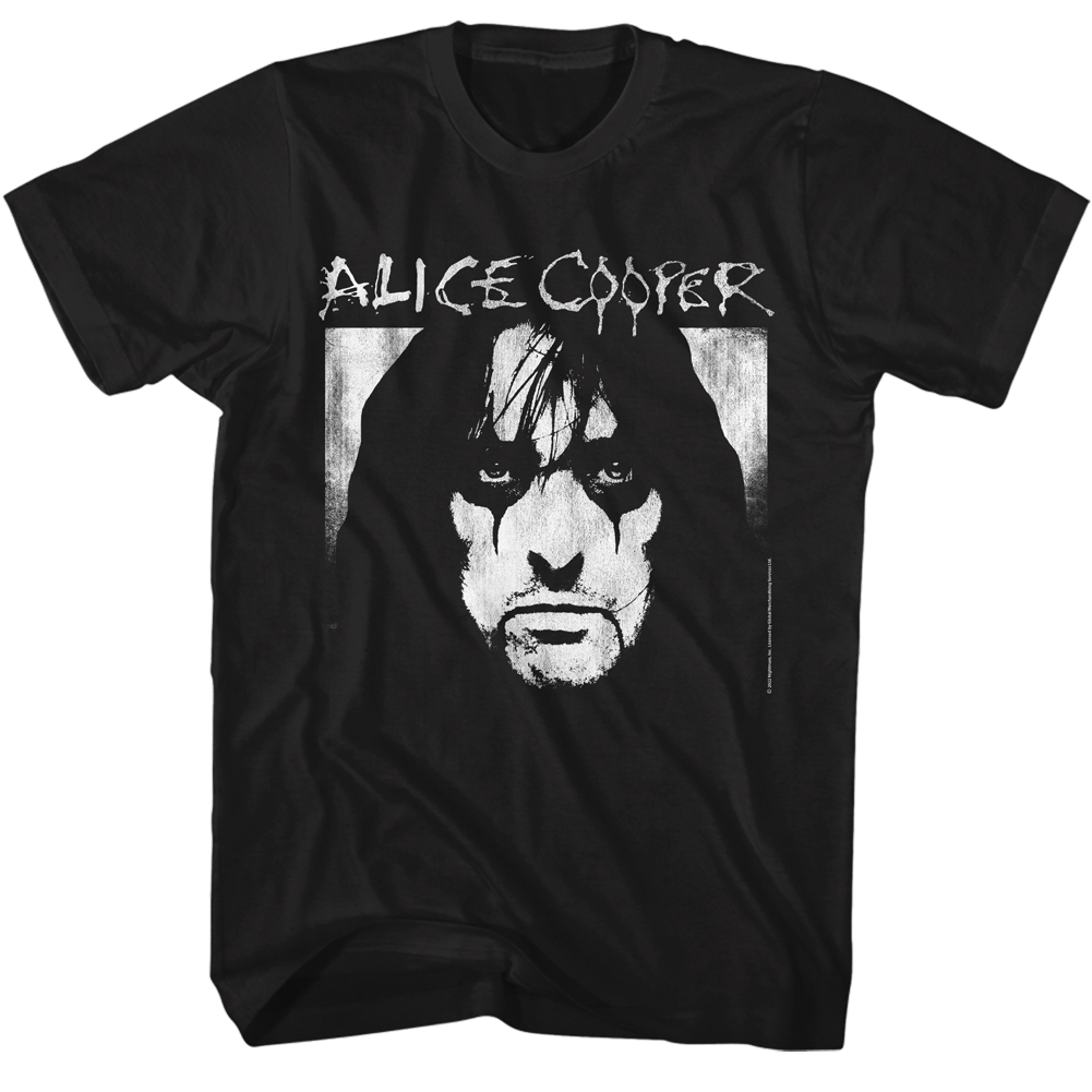 Shirt Alice Cooper Face and Logo T-Shirt