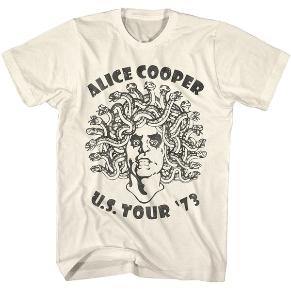 Alice Cooper Medusa 1973 Tour Slim Fit T-Shirt