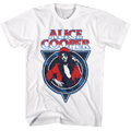 Alice Cooper Nightmare USA White Slim Fit T-Shirt