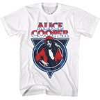 Alice Cooper Nightmare USA White Slim Fit T-Shirt