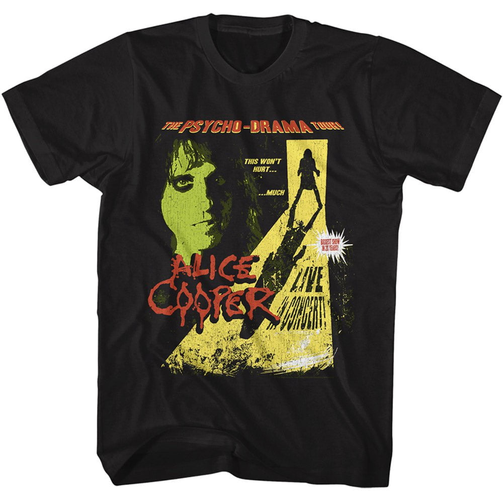 Shirt Alice Cooper Psycho Drama Tour Slim Fit T-Shirt