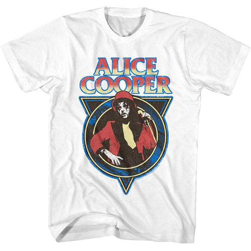 Alice Cooper Welcome White Slim Fit T-Shirt