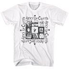 Alice in Chains Album Collage Official T-Shirt