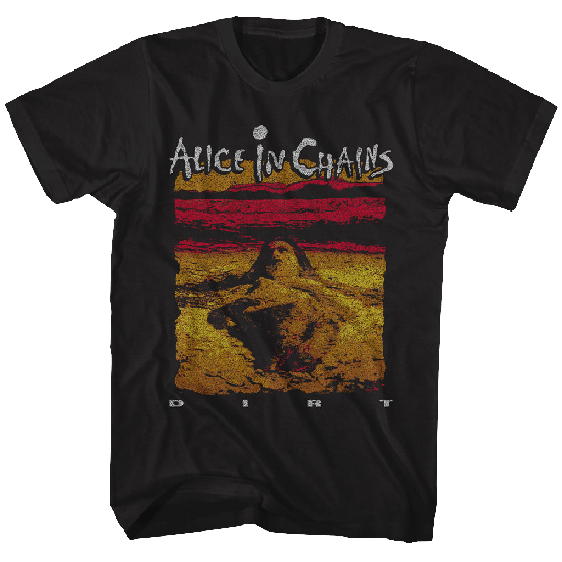 Alice in Chains Dirt Album Cover Official T-Shirt