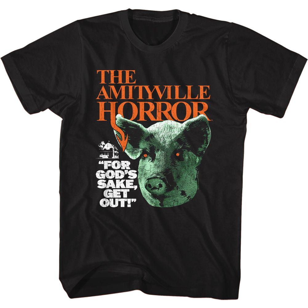 Amityville Horror Pig Head Get Out T-Shirt