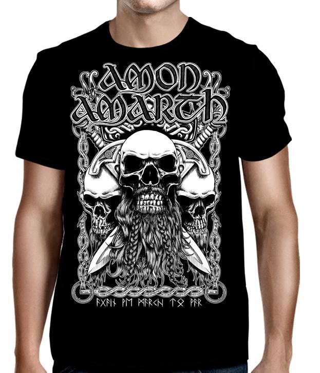Amon Amarth Bearded Skull T-Shirt