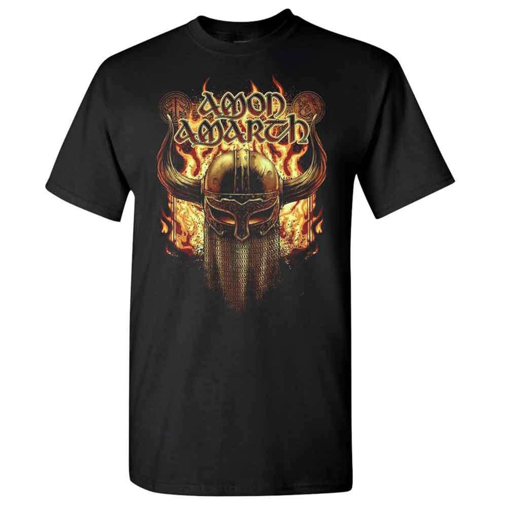 Amon Amarth Berserker Helmet 2019 Tour T-Shirt