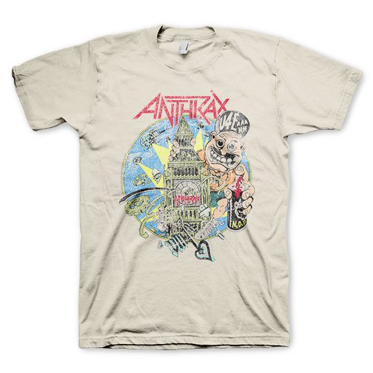 Anthrax London Official T-Shirt