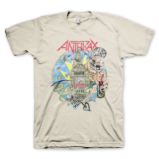 Shirt Anthrax London Official T-Shirt